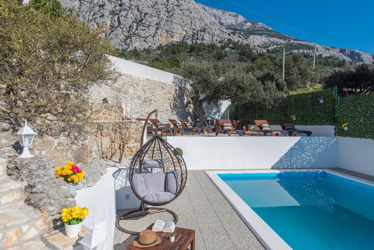Villa Petra Apartment With Private Pool Makarska Dış mekan fotoğraf