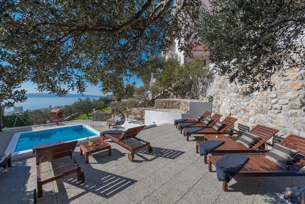 Villa Petra Apartment With Private Pool Makarska Dış mekan fotoğraf