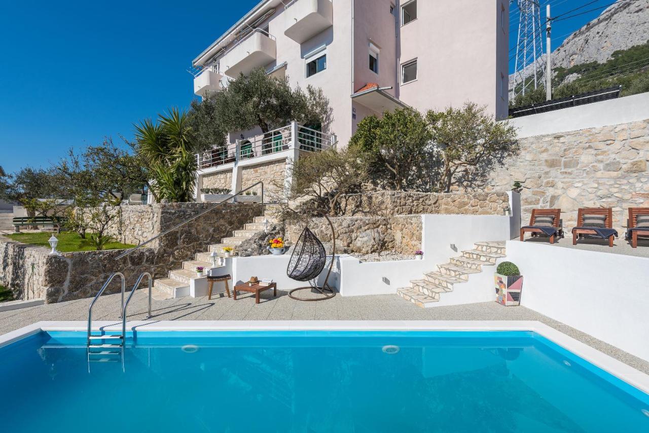 Villa Petra Apartment With Private Pool Makarska Dış mekan fotoğraf